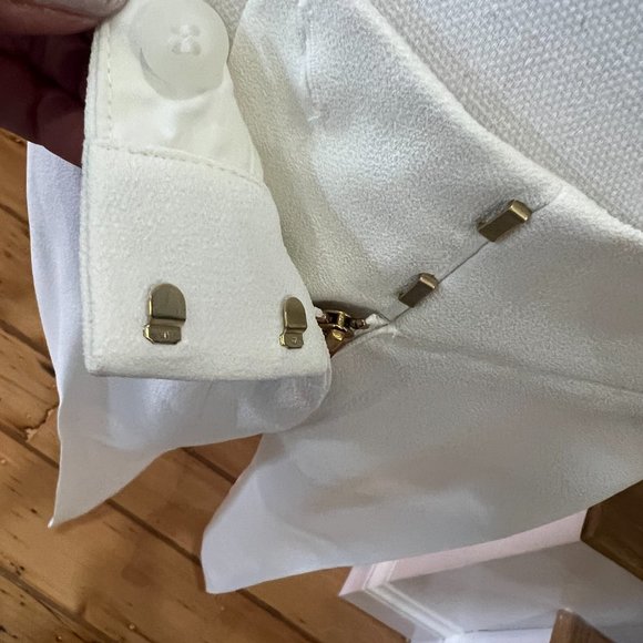 Sezane Gustav White Straight Leg Pants - EUC - Picture 6 of 8